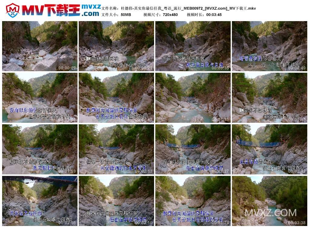 杜德伟-其实你最信任我_粤语_流行_MEB00972